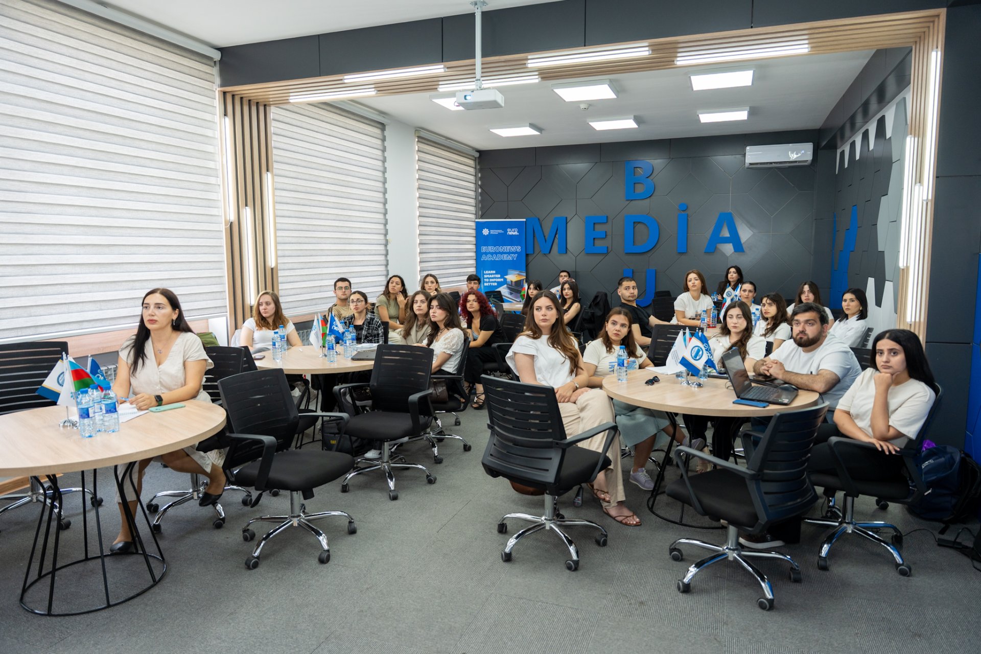“Euronews Academy” “Rəqəmsal Jurnalistika” mövzusunda təlim proqramına başlayıb (FOTO)