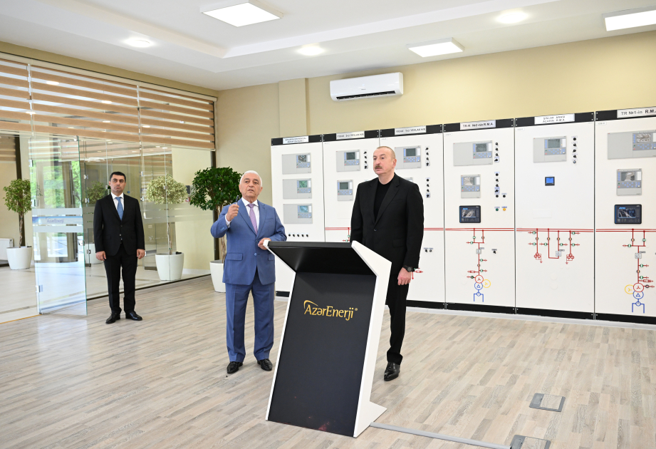 Prezidenti İlham Əliyev “Yevlax” qovşaq yarımstansiyasının, Regional Təlim-Tədris və Laboratoriya Mərkəzinin açılışında iştirak edib (FOTO) (YENİLƏNİB)