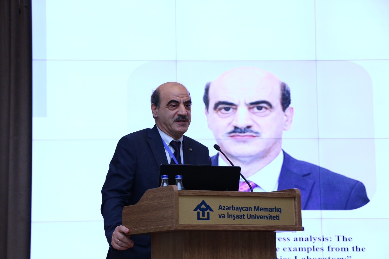 AzMİU-da beynəlxalq elmi konfrans: Dünya alimləri inşaatın müasir problemlərini müzakirə etdilər (FOTO)