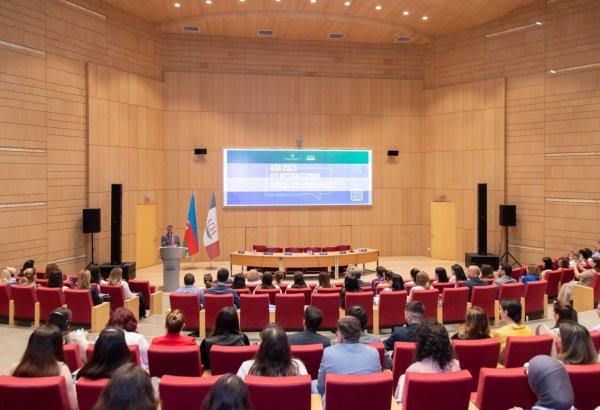 ADA Universitetində 8-ci Beynəlxalq Təhsil Konfransı keçirilir (FOTO)
