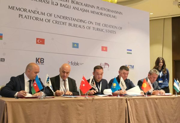Türk Dövlətləri Kredit Bürolarının platforması yaradılıb