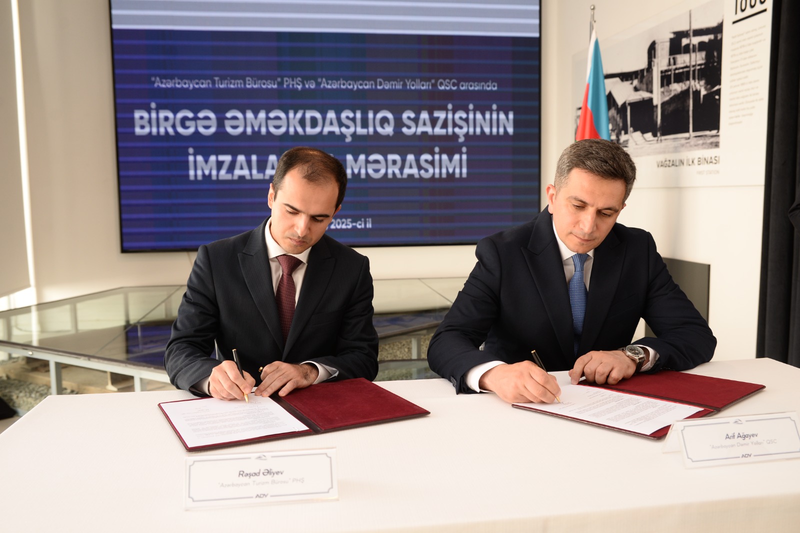 Azərbaycan Turizm Bürosu ilə ADY arasında əməkdaşlıq sazişi imzalanıb