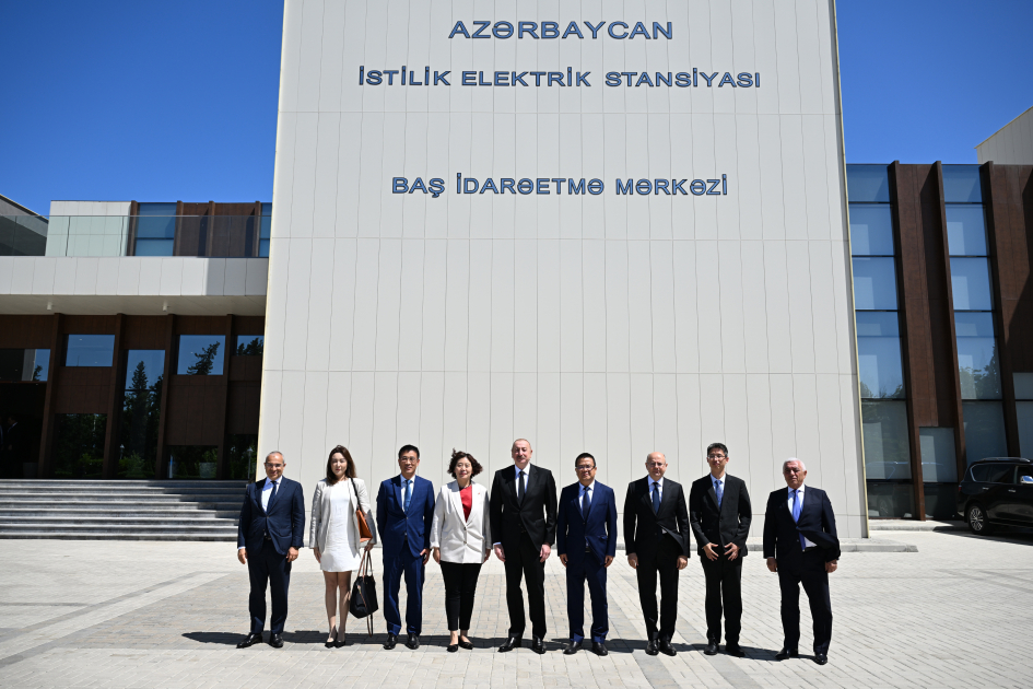 Prezident İlham Əliyev Mingəçevirdə Çinin "Dongfang Electric İnternational Corporation" Şirkətinin İdarə Heyətinin sədrini qəbul edib (FOTO)