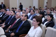 AzMİU-da beynəlxalq elmi konfrans: Dünya alimləri inşaatın müasir problemlərini müzakirə etdilər (FOTO)
