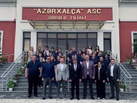 “Azərxalça” ASC-nin Qəbələdə fəaliyyət göstərən emalatxanasında növbəti sərgi və satış salonunun açılışı oldu (FOTO)