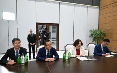 Prezident İlham Əliyev Mingəçevirdə Çinin “Dongfang Electric İnternational Corporation” Şirkətinin İdarə Heyətinin sədrini qəbul edib (FOTO)