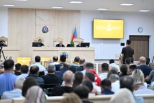 Ruben Vardanyanın məhkəməsində zərərçəkmiş şəxslər və zərərçəkmişlərin hüquqi varisləri ifadə veriblər (FOTO)