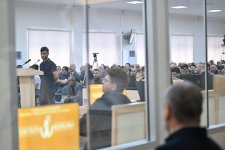 Ruben Vardanyanın məhkəməsində zərərçəkmiş şəxslər və zərərçəkmişlərin hüquqi varisləri ifadə veriblər (FOTO)