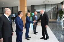 Prezident İlham Əliyev Mingəçevirdə “8 Noyabr” Elektrik Stansiyasının açılış mərasimində iştirak edib (YENİLƏNİB-3) (FOTO/VİDEO)