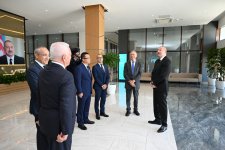 Prezident İlham Əliyev Mingəçevirdə “8 Noyabr” Elektrik Stansiyasının açılış mərasimində iştirak edib (YENİLƏNİB-3) (FOTO/VİDEO)