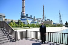 Prezident İlham Əliyev Mingəçevirdə “8 Noyabr” Elektrik Stansiyasının açılış mərasimində iştirak edib (YENİLƏNİB-4) (FOTO/VİDEO)