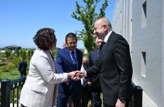 Prezident İlham Əliyev Mingəçevirdə “8 Noyabr” Elektrik Stansiyasının açılış mərasimində iştirak edib (YENİLƏNİB-4) (FOTO/VİDEO)