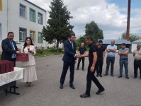 Həsənrizə köçən 40 ailəyə evlərinin açarları təqdim edildi (YENİLƏNİB) (FOTO)