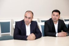 "Şimal" futbol klubunun üzvləri ilə görüş keçirilib (FOTO)