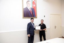 "Şimal" futbol klubunun üzvləri ilə görüş keçirilib (FOTO)