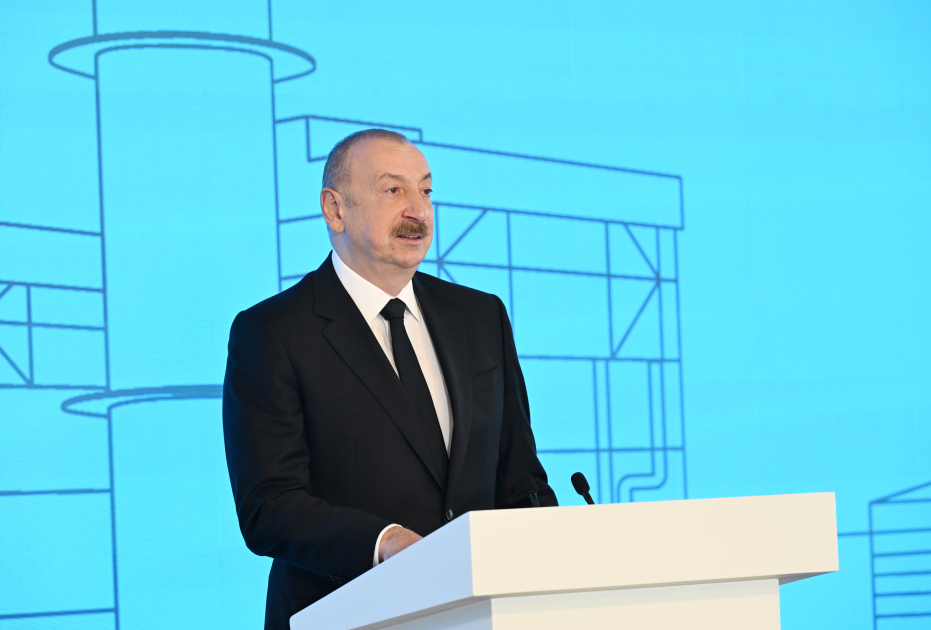 Prezident İlham Əliyev Mingəçevirdə “8 Noyabr” Elektrik Stansiyasının açılış mərasimində iştirak edib (YENİLƏNİB-3) (FOTO/VİDEO)