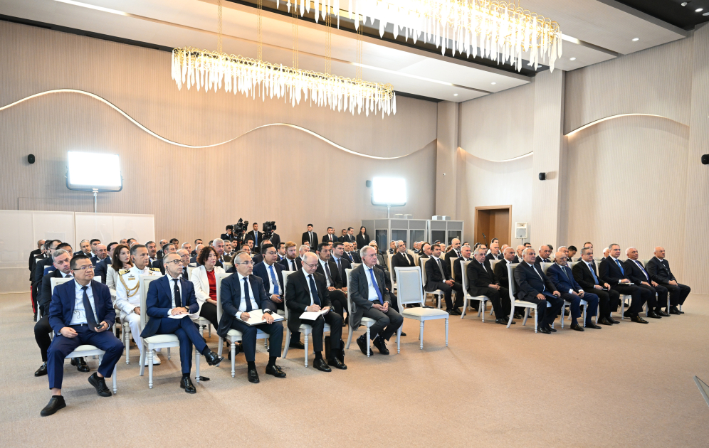 Prezident İlham Əliyev Mingəçevirdə “8 Noyabr” Elektrik Stansiyasının açılış mərasimində iştirak edib (YENİLƏNİB-3) (FOTO/VİDEO)