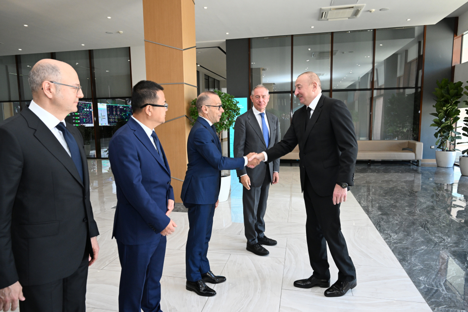 Prezident İlham Əliyev Mingəçevirdə “8 Noyabr” Elektrik Stansiyasının açılış mərasimində iştirak edib (YENİLƏNİB-3) (FOTO/VİDEO)