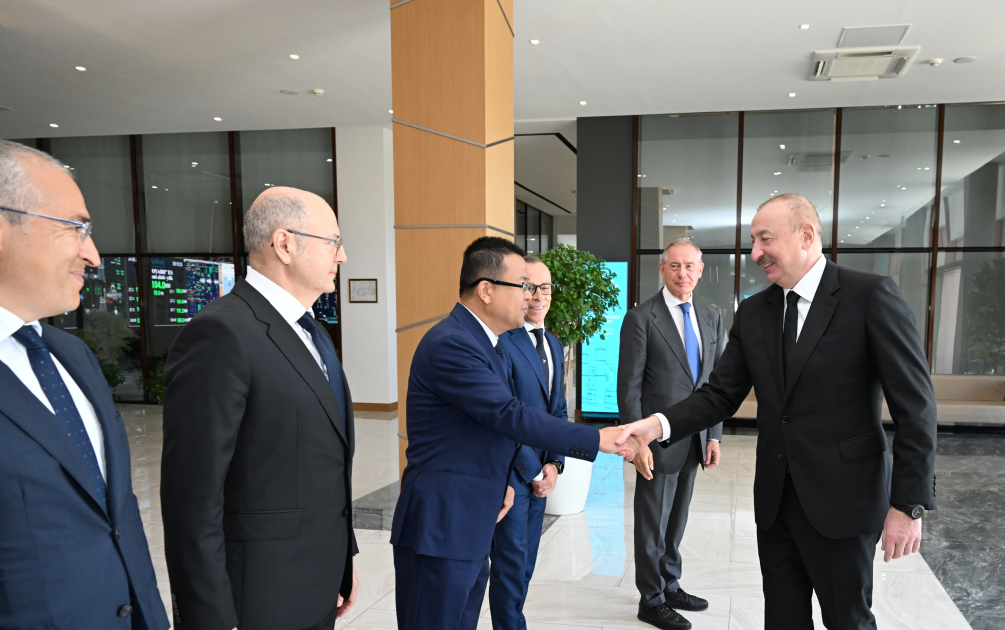 Prezident İlham Əliyev Mingəçevirdə “8 Noyabr” Elektrik Stansiyasının açılış mərasimində iştirak edib (YENİLƏNİB-3) (FOTO/VİDEO)
