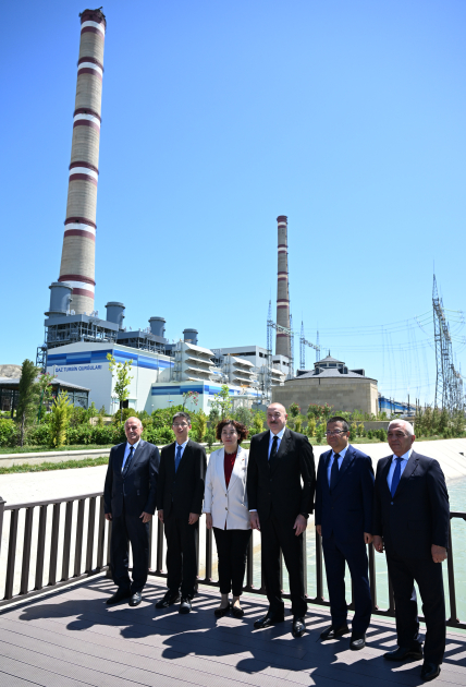 Prezident İlham Əliyev Mingəçevirdə “8 Noyabr” Elektrik Stansiyasının açılış mərasimində iştirak edib (YENİLƏNİB-4) (FOTO/VİDEO)