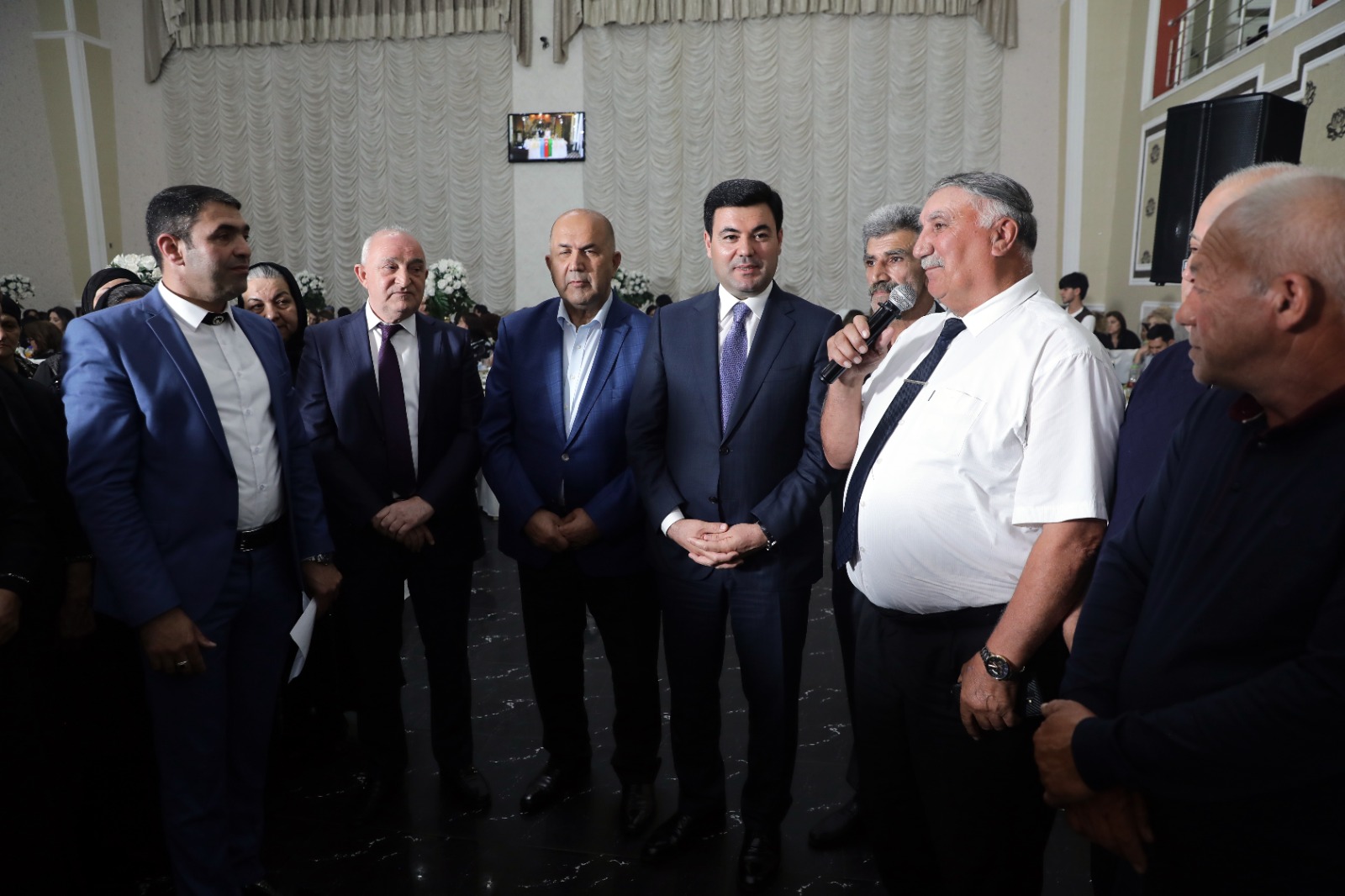 Xaçmazda Vətən müharibəsinin şəhidi Elşən Ağasiyevin qardaşının toy məclisi keçirilib (FOTO)