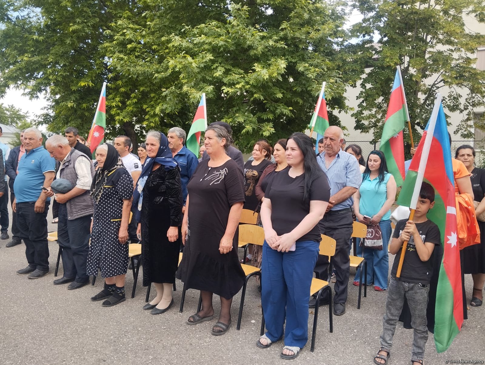 Həsənrizə köçən 40 ailəyə evlərinin açarları təqdim edildi (YENİLƏNİB) (FOTO)