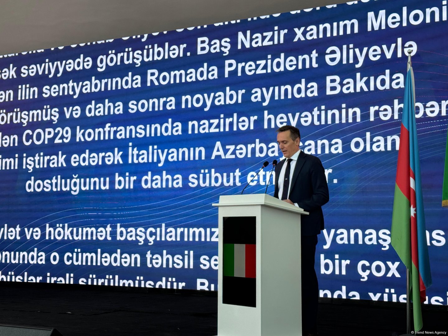 İtaliya vətəndaşlarının İrandan təxliyə edilməsində köməyə görə Azərbaycana təşəkkür edib – Səfir