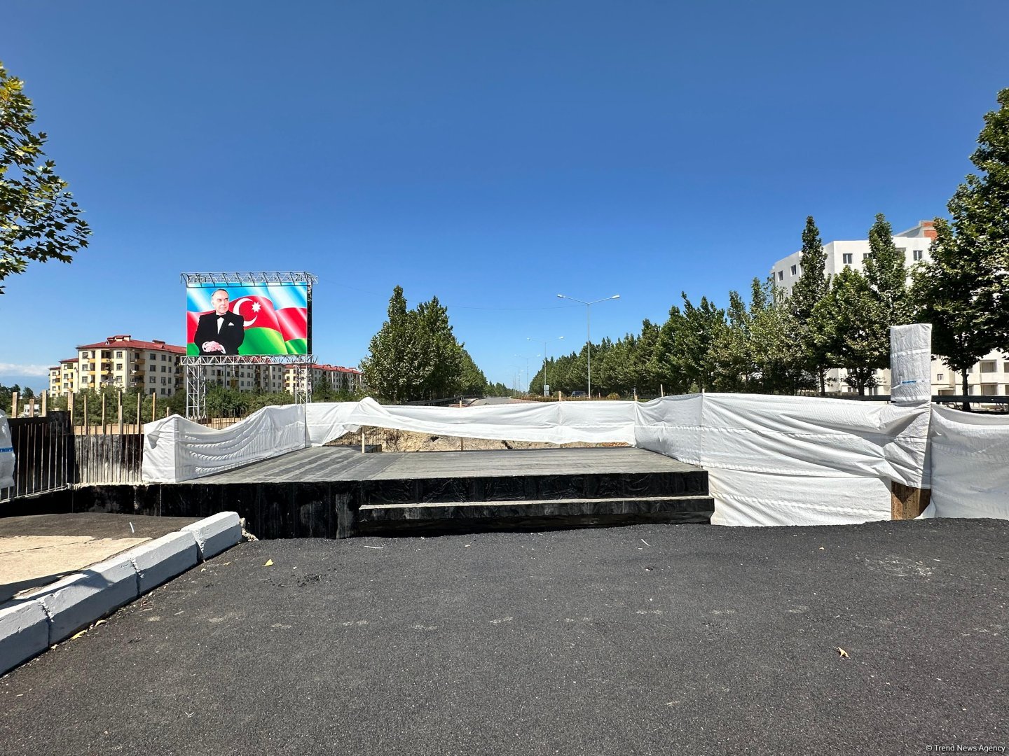 Bakı-Ələt-Qazax-Gürcüstan ilə dövlət sərhədi magistral avtomobil yolunda görülən işlər açıqlandı (FOTO)