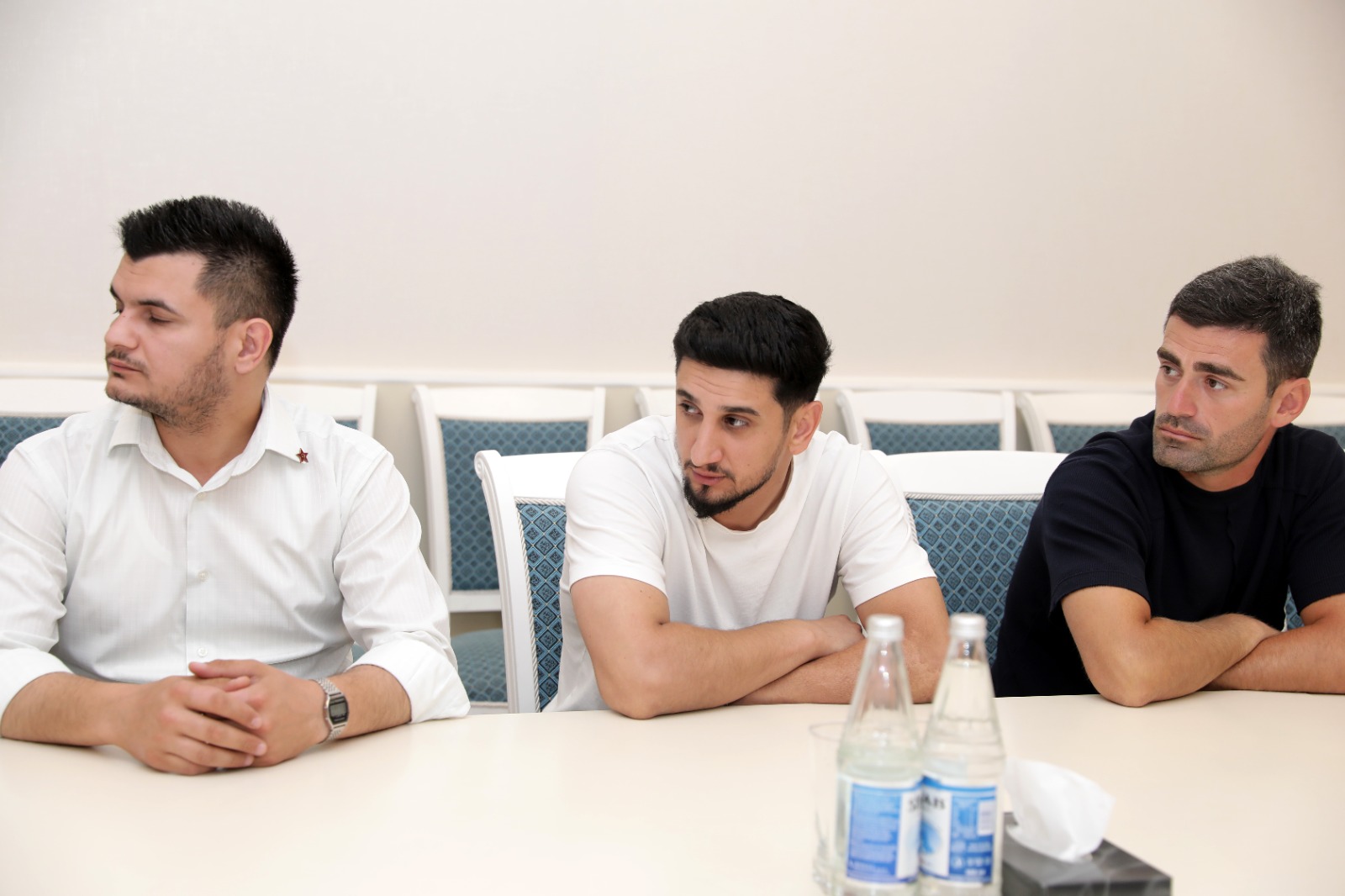 "Şimal" futbol klubunun üzvləri ilə görüş keçirilib (FOTO)
