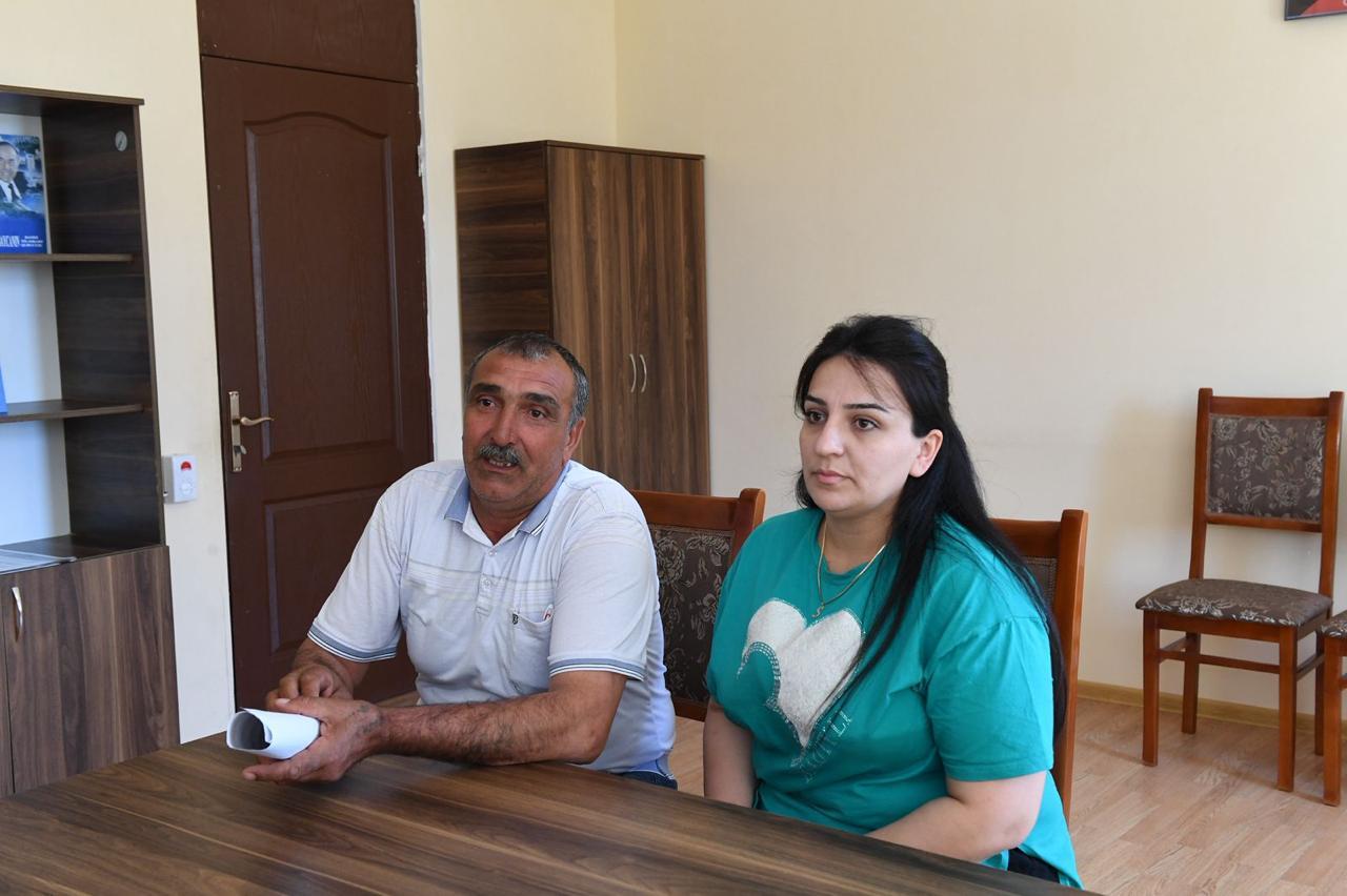 Şirvanda keçmiş məcburi köçkünlərin müraciətləri dinlənilib (FOTO)