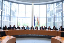 Dövlət Komitəsinin sədri Almaniya Bundestaqında görüş keçirib (FOTO)