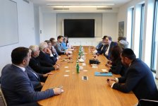 Azərbaycan nümayəndə heyəti Almaniyada müxtəlif dini konfessiyaların nümayəndələri ilə görüşüb (FOTO)