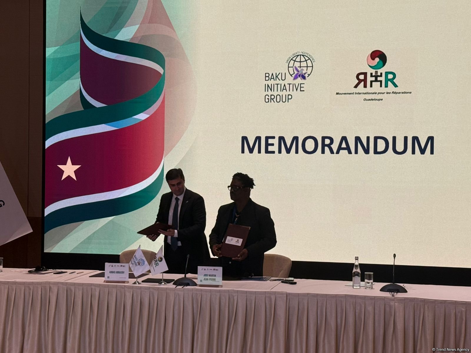BTQ və MIR arasında əməkdaşlığa dair Memorandum imzalanıb (YENİLƏNİB) (FOTO)