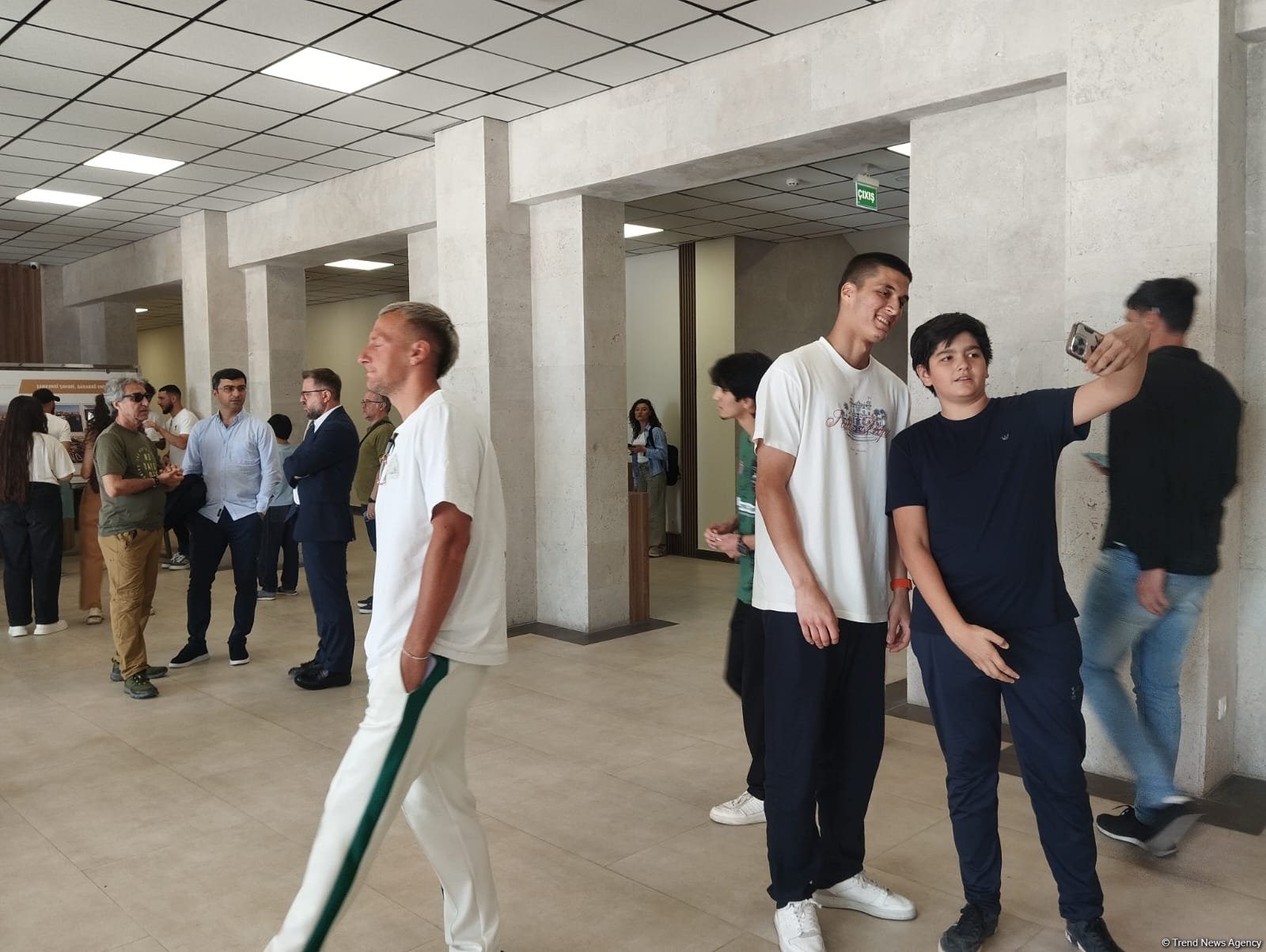 "Qarabağ"ın futbolçuları Xankəndi şəhərində (FOTO)