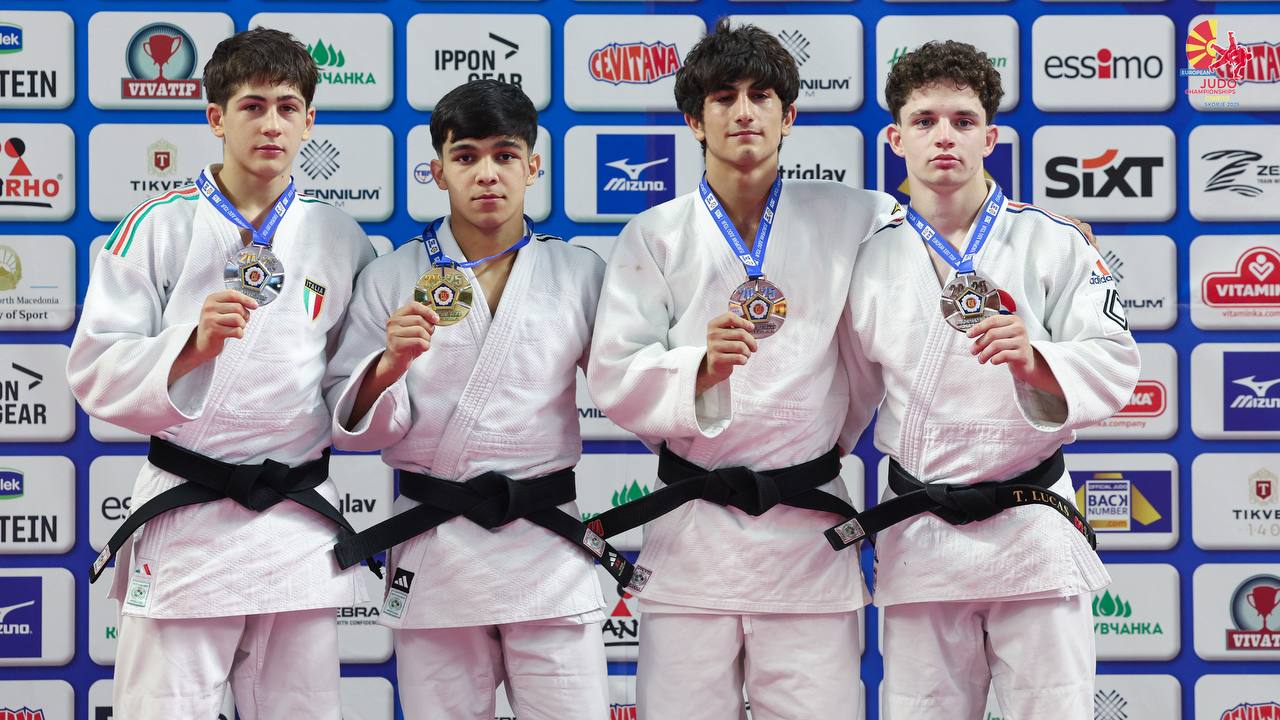 Azərbaycan cüdoçuları Avropa çempionatının lk gündə 6 medal qazanıblar (FOTO)