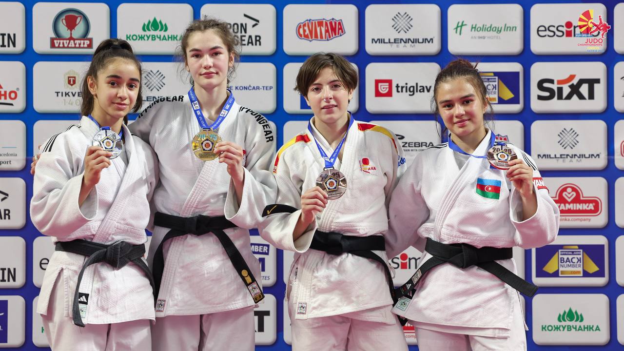 Azərbaycan cüdoçuları Avropa çempionatının lk gündə 6 medal qazanıblar (FOTO)