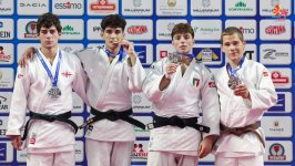 Azərbaycan cüdoçuları Avropa çempionatının lk gündə 6 medal qazanıblar (FOTO)