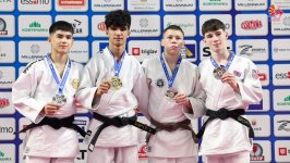 Azərbaycan cüdoçuları Avropa çempionatının lk gündə 6 medal qazanıblar (FOTO)