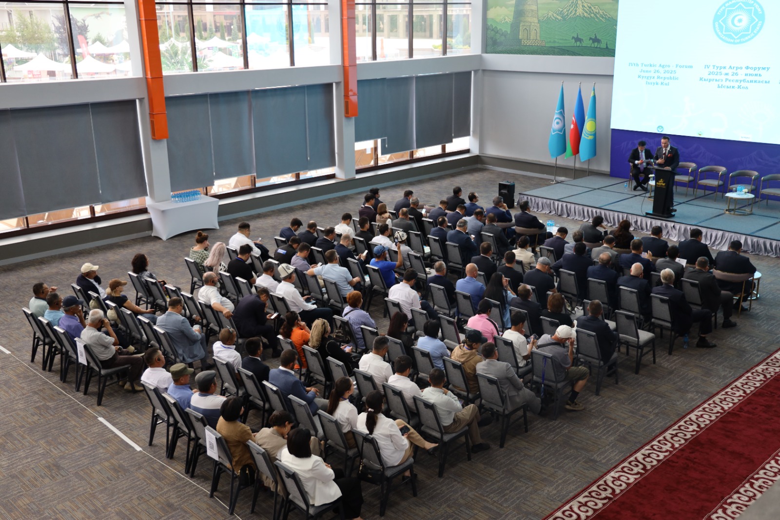 Qırğız Respublikasında IV Türk Dövlətləri Aqrobiznes Forumu keçirilib (FOTO)