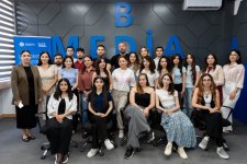 MEDİA və “Euronews”un birgə təşəbbüsü ilə keçirilən “Euronews Academy” çərçivəsində beşgünlük təlim proqramı yekunlaşıb (FOTO)