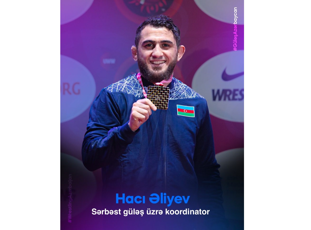 Hacı Əliyevə Güləş Federasiyasında yeni vəzifə verildi