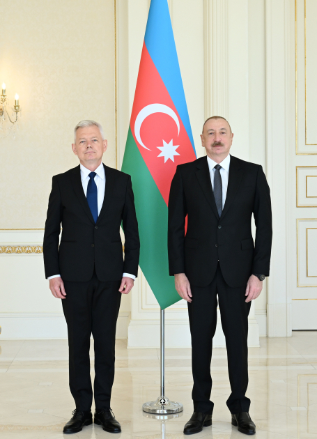 Prezident İlham Əliyev Polşanın ölkəmizdə yeni təyin olunmuş səfirinin etimadnaməsini qəbul edib (FOTO/VİDEO)