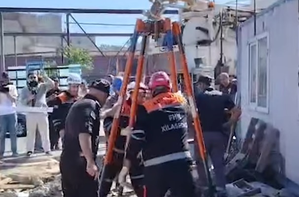 Bakıda quyuya düşən şəxsin axtarışları davam etdirilir - FHN (VİDEO)