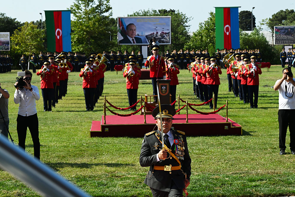 Heydər Əliyev adına Hərbi İnstitutun buraxılış mərasimi keçirilib (FOTO/VİDEO)