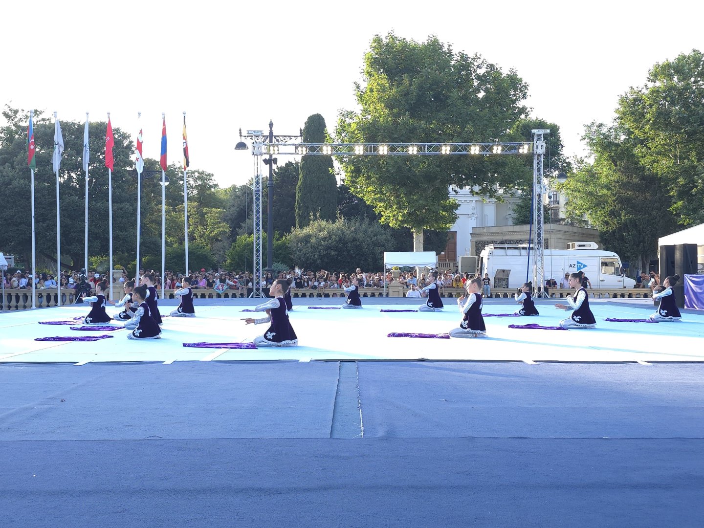 Bakıda “Gimnastika hamı üçün” növü üzrə beynəlxalq turnirin açılış mərasimi olub (FOTO)