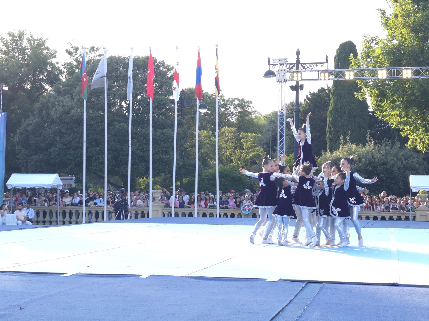 Bakıda “Gimnastika hamı üçün” növü üzrə beynəlxalq turnirin açılış mərasimi olub (FOTO)
