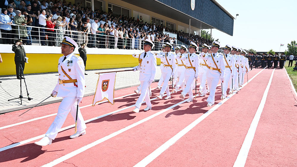 Heydər Əliyev adına Hərbi İnstitutun buraxılış mərasimi keçirilib (FOTO/VİDEO)