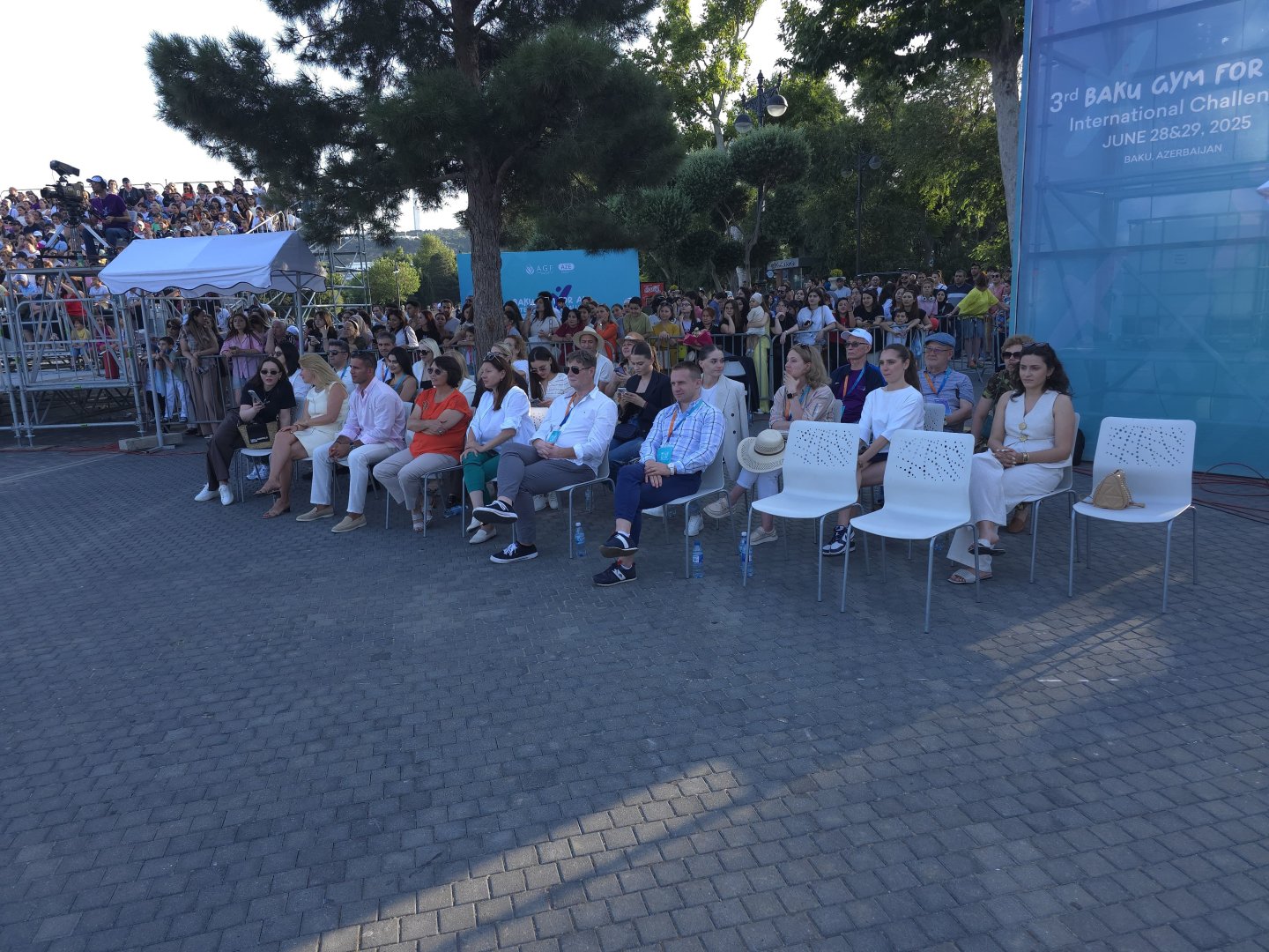 Bakıda “Gimnastika hamı üçün” növü üzrə beynəlxalq turnirin açılış mərasimi olub (FOTO)