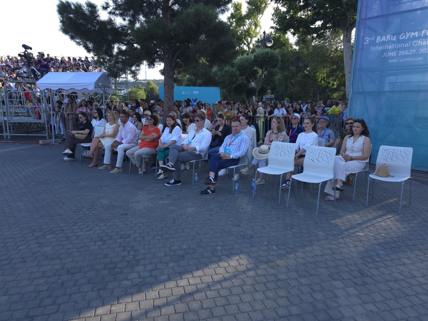 Bakıda “Gimnastika hamı üçün” növü üzrə beynəlxalq turnirin açılış mərasimi olub (FOTO)
