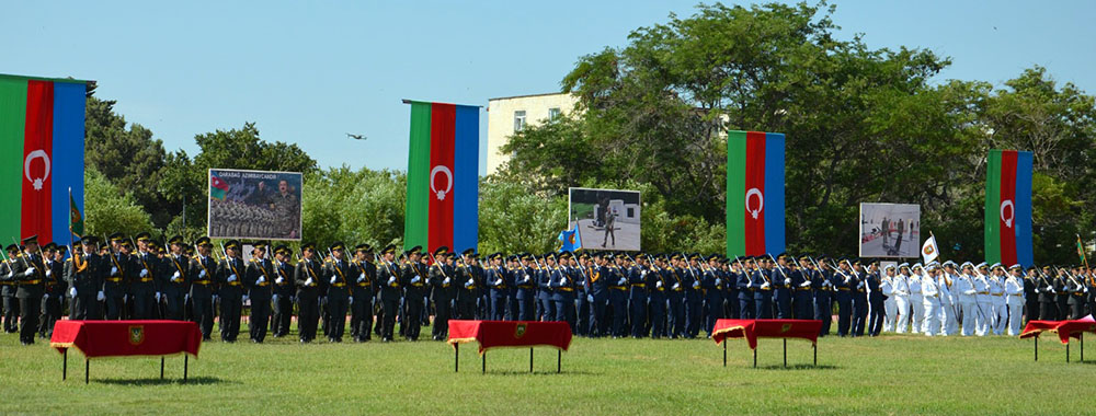 Heydər Əliyev adına Hərbi İnstitutun buraxılış mərasimi keçirilib (FOTO/VİDEO)